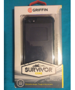 GRIFFIN SURVIVOR CORE - iPhone 4.7 - BLACK - NEW IN BOX - Free Ship - £14.18 GBP