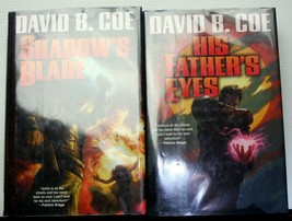 Lot 2 David B Coe His Father&#39;s Eyes~Shadow&#39;s Blade (Files Of Justis Fearsson) - £12.21 GBP