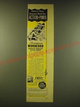 1949 Shakespeare Wonderod Ad - Here's your dream rod for Action & Power - £14.73 GBP