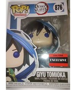 New Funko Pop #876 Demon Slayer Giyu Tomioka AAA Anime Exclusive - $19.65
