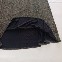 The Travel Collection Women Black & Gold Skirt Size 2X Measured Waist 34 image 4