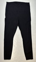 Athleta Ultimate Stash Pocket 7/8 Tight Womens Small Black Stretch Active EUC - £33.80 GBP