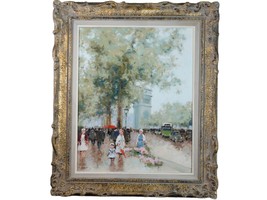 André Gisson (1921- 2003) Parisian Scene oil on canvas m - £1,942.33 GBP