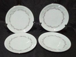 Vintage NORITAKE GRAYWOOD 8&quot; Luncheon / Salad Plate - Set Of 4 - Circa 1960 - $673.21 MXN