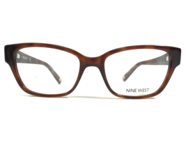 Nine West Eyeglasses Frames NW5105 233 Brown Tortoise Gold Cat Eye 50-16-135 - £29.93 GBP