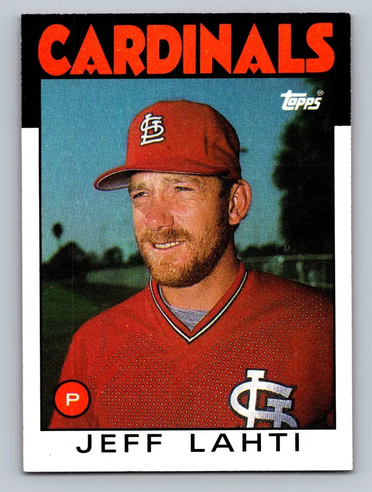 1986 Topps #33 Jeff Lahti St. Louis Cardinals - $3.00