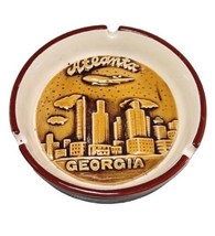 Atlanta Georgia Collector&#39;s Souvenir 3D Ashtray Vintage - £7.79 GBP