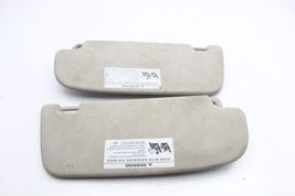 07-13 MERCEDES-BENZ W221 S600 SUN VISORS LEFT & RIGHT PAIR SUEDE E4128 image 4