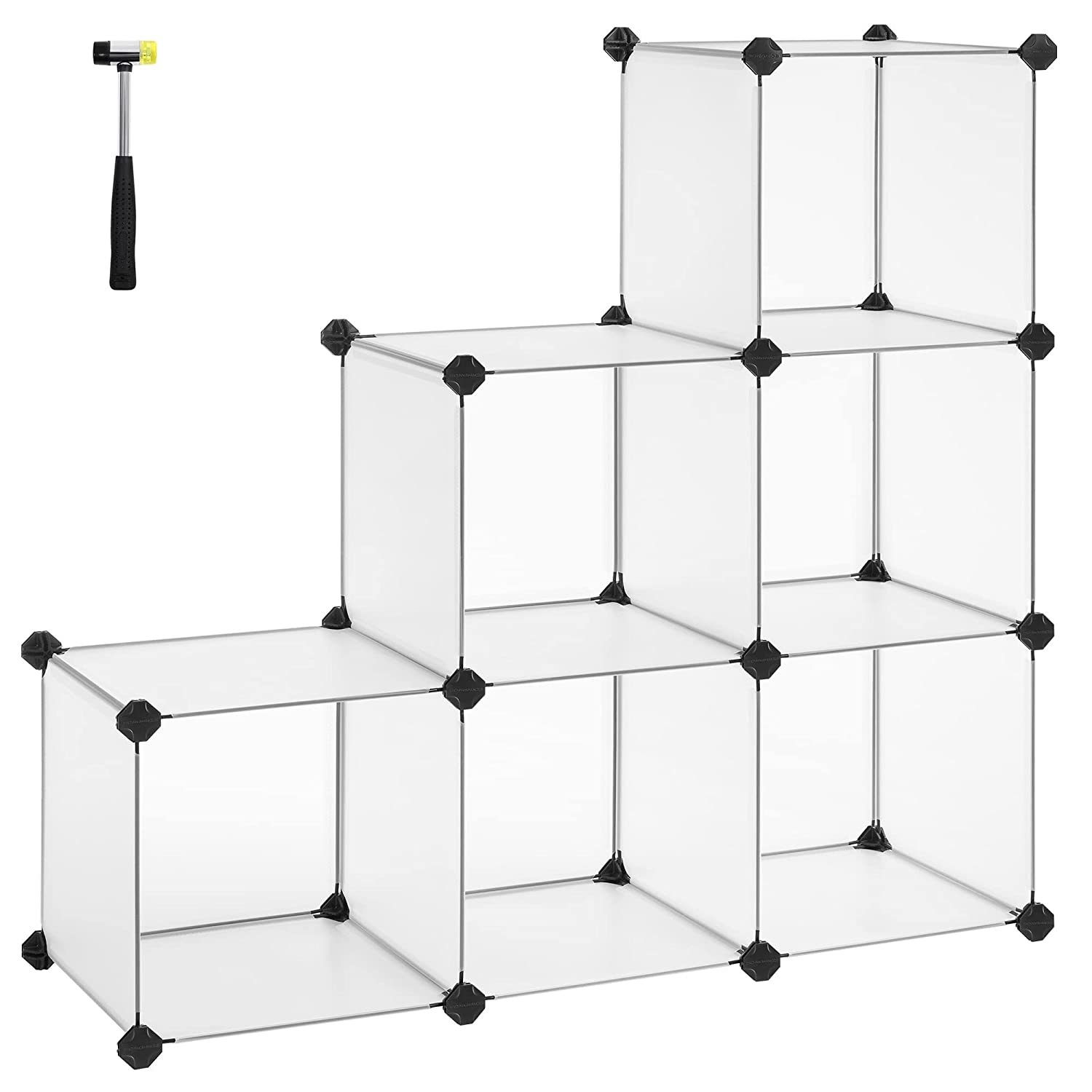 Cube Storage Organizer, 6 Cube Closet Organizers And Storage, Clothes Storage Or - $47.49