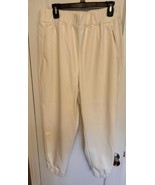 INC International Concepts Large pants Faux Leather Jogger Ankle cream - £23.34 GBP