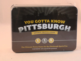 Sports Trivia Game - &quot;You Gotta Know Pittsburgh&quot; (2015) - Sealed  - £9.58 GBP