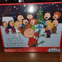NEW A Charlie Brown Christmas 1000 Piece Jigsaw Puzzle Aquarius 20”x 28” - £6.18 GBP