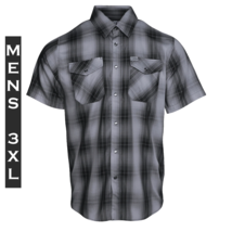 DIXXON FLANNEL - NATION Bamboo Shirt - Short Sleeve - Men&#39;s 3XL - Raiders - $69.28