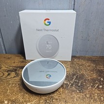 Google Nest Smart Thermostat, Snow - US. Missing Back Plate. - £17.13 GBP