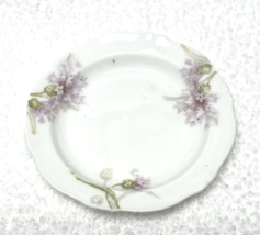 Theo Haviland Limoges China Purple Flower Butter Pat Butterpat Missouri ... - $18.32