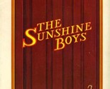 The Sunshine Boys Souvenir Program Robert Alda SIGNED 1973 - £22.08 GBP