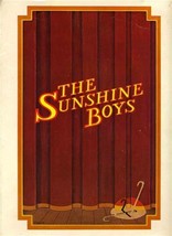 The Sunshine Boys Souvenir Program Robert Alda SIGNED 1973 - £22.05 GBP