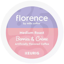 FLORENCE BY MILLS COFFEE BERRIES AND CREME KCUPS 12CT - $9.91