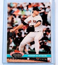 1992 Topps Stadium Club Dome Roger Clemens 1991 All Star MLB Baseball Tr... - $3.50