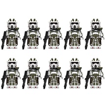 Star Wars Commander Trauma&#39;s Unit ARF Troopers 10pcs Minifigures Bricks Toys - £16.23 GBP