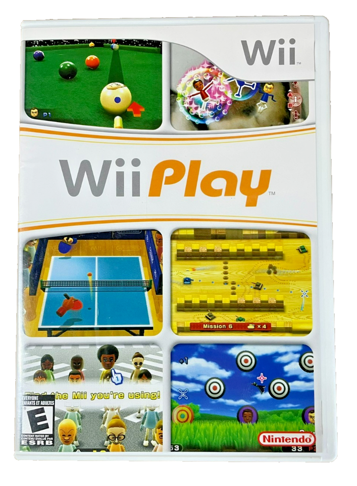 Wii Play for Nintendo Wii (Wii, 2007): COMPLETE - $8.90