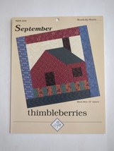 Month by Month MBM 009 September Quilt Pieced Pattern By Thimbleberries ... - $8.54