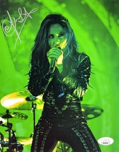 ALISSA WHITE-GLUZ SIGNED Autographed 8x10 PHOTO ARCH ENEMY JSA CERTIFIED... - £86.49 GBP