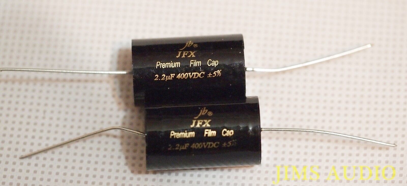 JFX Premium MKP Capacitors for Audio 2.2uF 400VDC 2 pcs low loss super c... - $5.89