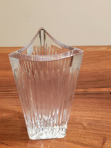 Mikasa Lead Crystal Meridian Vase Made In Slovenia Beautiful! - £19.51 GBP