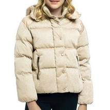 &quot;All That Glitters&quot; ~ Girl&#39;s Size 5/6 ~ Gold ~ Zip Pockets ~ Hooded Jack... - £17.89 GBP