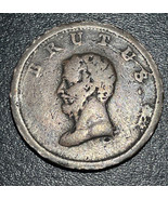 1809-1810 UK United Kingdom British Copper Co Brutus 1/2 Half Penny 8.56... - £23.35 GBP