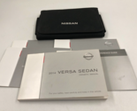 2014 Nissan Versa Sedan Owners Manual Set with Case OEM B04B55037 - £15.54 GBP