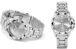 NEW Sociology 2391D Women&#39;s Dazzling Silver Dial Studded Case Watch classy sexy - £10.06 GBP