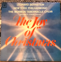 Tested-Leonard Bernstein The Joy of Christmas LP 1963 Columbia - £5.32 GBP
