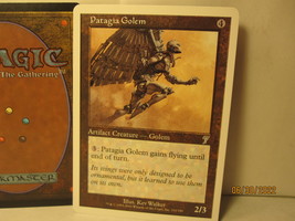 2001 Magic the Gathering MTG card #310/350: Patagia Golem - $1.00