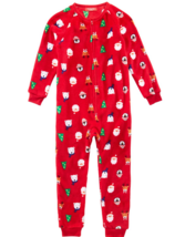 Family Pajamas Unisex Kids Santa and Friends Red Pajamas Size 2T-3T - £15.67 GBP