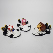 McDonald&#39;s Nintendo 2022 Mario Kart Happy Meal Toys Donkey Kong Toad Toadette - £6.25 GBP