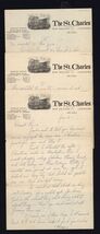 Letter from Unknown Person on the St. Charles Hotel New Orleans LA lette... - $9.85
