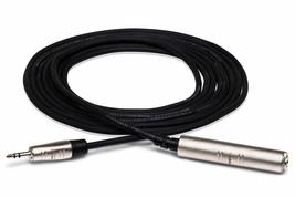 Hosa HXSM-010 REAN 1/4&quot; TRS to 3.5 mm TRS Pro Headphone Adaptor Cable, 10 Feet - £20.74 GBP