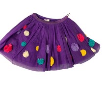 The Childrens Place GIrls Size Large 10 12 Tulle Tutu Purple Pull On Ski... - £7.40 GBP