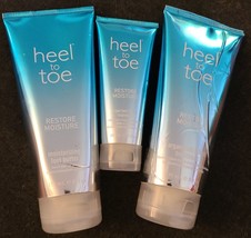 3 pc lot Heel to Toe Foot Butter &amp; Argan Heel &amp; Foot Treatment (K24) - $51.89