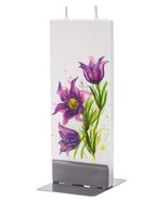 Flatyz Handmade Twin Wick Unscented Thin Flat Candle  - Pasque - $18.99