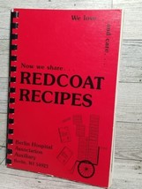Vintage BERLIN Hospital Association Auxiliary Cookbook 1989 WISCONSIN Recipes - £9.33 GBP