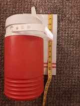 Igloo 1/2 Gallon Cooler Beverage Drink Dispenser Red White Used made in ... - $8.32