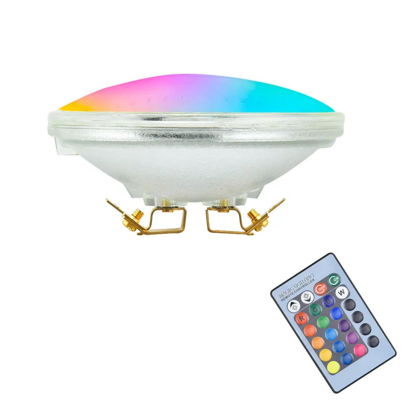 G53 RGB Led PAR36 light 9W AC/DC 12V Underwater corlorful Pool Lamp IP65 Waterpr - £148.83 GBP