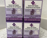 (4) Epsom Salt Tablets Lavender Scented 24 Tablets Total EXP 3/2024 - $14.95