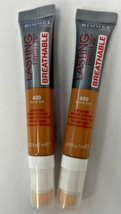 Rimmel London Lasting Finish 25HR Breathable Concealer400 Medium dark*Twin Pack* - £9.53 GBP