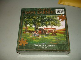 Art of Dave Barnhouse Jigsaw Puzzle - Stories of a Lifetime, 1000 pcs, B... - £10.11 GBP