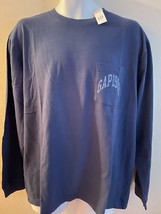 Men&#39;s Gap Long Sleeve, Crew Neck Logo. Pocket T-SHIRTS Size Xl Nwt - £14.36 GBP