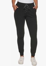 Marc New York by Andrew Marc Women's Ribbed Knit Soft Slim Jogger Pants - $17.32